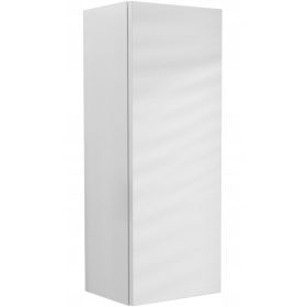 Függő fürdőszoba szekrény fehér matt 30 cm