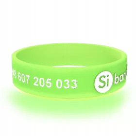   Baba névcímke - Azonosító sáv a gyermekek kezén a fluo5 siband