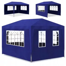   Kerti pavilon, sátrak - KERTI PAVILION SÁTOR Pop-Up UV50+ szürke 3x3x2,5