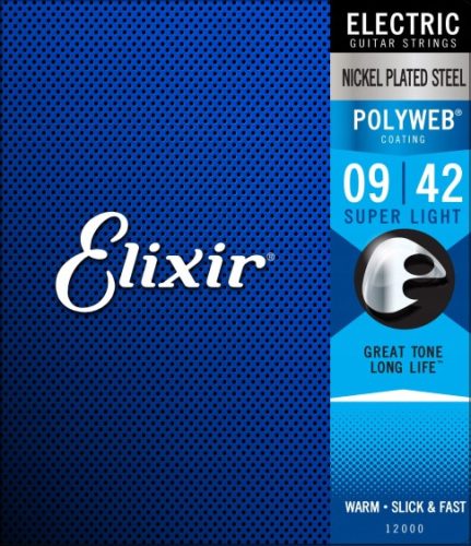  Elixir PolyWeb nikkelezett húrok (9-42)