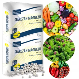   Kerti műtrágya - Magnézium -szulfát 25 kg -os magnézium -műtrágya granulátumok