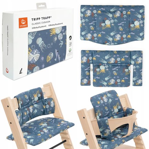 Etetőszék - Stokke Tripp Trapp Classic a mély párnába