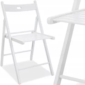  Jelzőszék, fehér fa, 1 db.