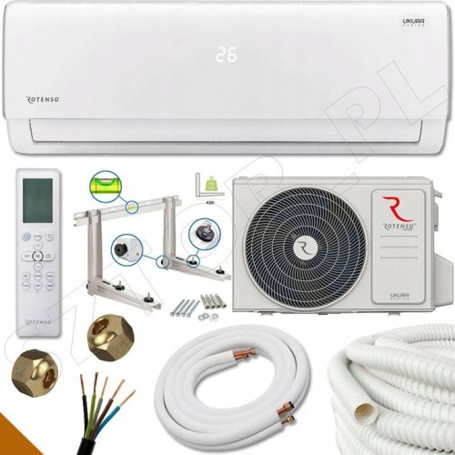 Rotenso Ukura X klíma 3.5kW 40m2-ig Fűtés