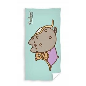   Törölköző - Fürdő törülköző 70x140 macska pusheen puszin kot