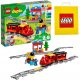  LEGO Duplo 10874 gőzvonat + VP papírtáska LEGO 6315794 nagy