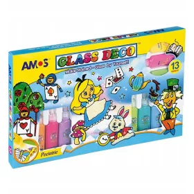 Amos üvegfestékek 13 db x 22 ml