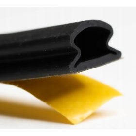   Ablaktömítés - Ajtó tömítés önmagában adhesív ablak fekete xxl 5