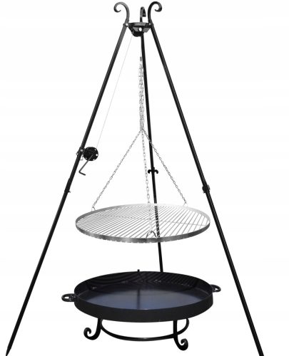  KERTI ÁLLVÁNY GRILL 80 CM KERTI TÜZGADÓ