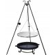  KERTI ÁLLVÁNY GRILL 80 CM KERTI TÜZGADÓ