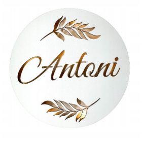   Gyermek éjszakai lámpa - LED -es éjjeli lámpa 30 cm -es fehér akkumulátornévvel