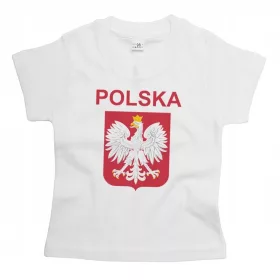   Gyerek póló - Junior Polska T -pém a támogató sas sas 86