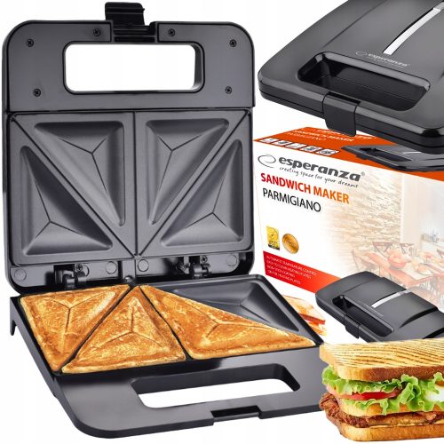  Esperanza Parmigiano kenyérpirító fekete 1000 W