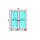 Ablak - Olcsó PVC ablak RU+R White 150x110