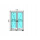 Ablak - Olcsó PVC ablak RU+R White 130x160