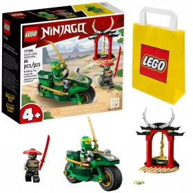    LEGO Ninjago Lloyd nindzsa motorkerékpár 71788 + LEGO papírzacskó 6315786 sárga 24x8x18 cm