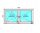 Ablak - Olcsó PVC ablak RU+R White 200x100