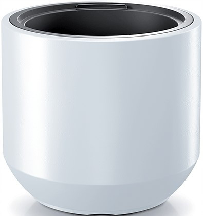  Prosperplast virágcserép 29,8 cm x 29,8 x 28 cm átmérő 29,8 cm műanyag fehér