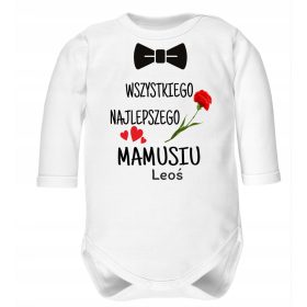   Gyermek body - Test boldog születésnapot anyu, anyák napja.