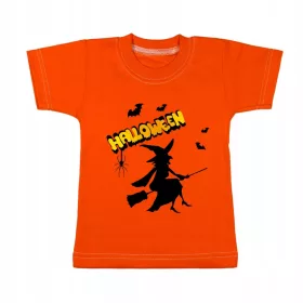   Gyerek póló - T -péntek póló Halloween Pumpkin Ghost Witch