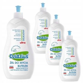   Tartozékok cumisüvegek mosásához - Gél. Dzidziuś palackmosó folyadék