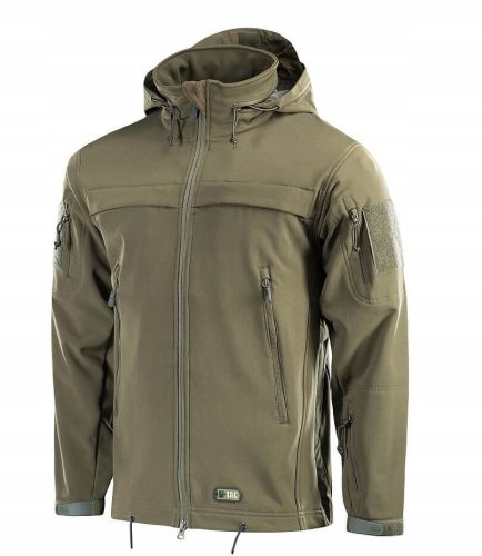 Vadász kabát - M-TAC Soft Shell Police Olive XS kabát