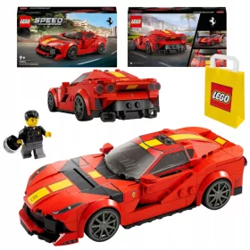    LEGO Speed Champions 76914 Ferrari 812 Competizione + LEGO 6315794 VP PAPÍRTÁSKA NAGY 45X48X17 TE