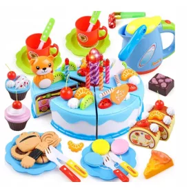    SZÜLETÉSNAPI TORTA VÁGÁSRA + Vízforraló Evőeszköz 80 db