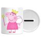 Pénz doboz - Peppa Piggy Bank a névvel