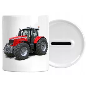   Pénz doboz - Piggy Bank gyermekeknek traktor traktor a névvel