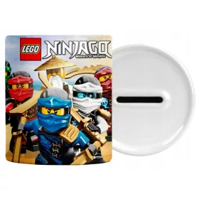 Pénz doboz - LEGO NINJAGO Gyermekek Piggy Bank a névvel
