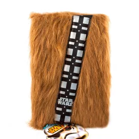   Jegyzetfüzet gyerekeknek - Star Wars Chewbacca Puchaty notebook A5 üres 90k
