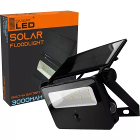   Kerti halogén - Napelemes halogén LED-es reflektor érzékelő 1600 lumen