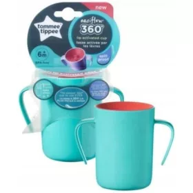  Tommee Tippee Easiflow bögre fogantyúval, zöld