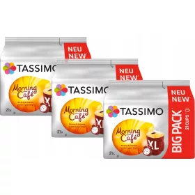Tassimo jacobs reggeli kávézó xl 3 x 21 db kapszulák