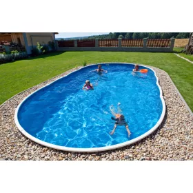 ANPO ovális szárazmedence 910 x 460 cm