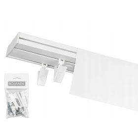   Függönyrúd, tartozék - BOJANEK MENNYEZETI SÍN PVC II-sínburkolat 120cm