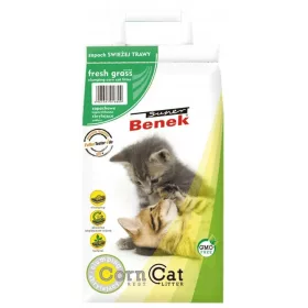   Alom nyulaknak és kis rágcsálóknak - Super Benek Corn Cat Classic Fresh Grass 14L