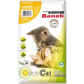   Alom nyulaknak és kis rágcsálóknak - SUPER BENEK Corn Cat Classic Natural 14L