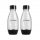  SodaStream műanyag flakon 2 x 500 ml fekete