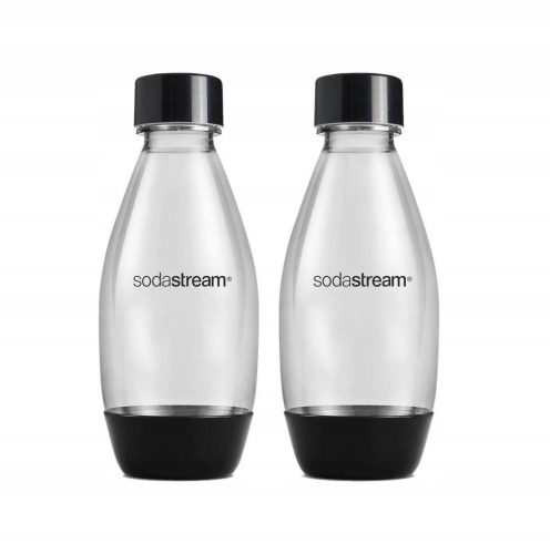  SodaStream műanyag flakon 2 x 500 ml fekete