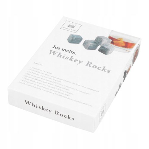 Vödör jégnek - Whisky Rocks kövek 9 kocka