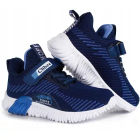   Gyermek sportcipők - Adidas Navy Shoes Clibee Intert bőr 30
