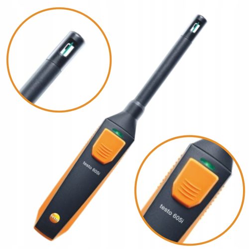 Testo 605i - SmartSonda által vezérelt termohigrométer