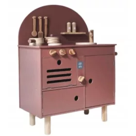  RETRO FA KONYHA GYERMEKEKNEK, RÓZSASZÍN JÁTÉK