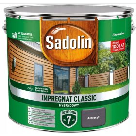 Sadolin antracit faimpregnálás 9 l