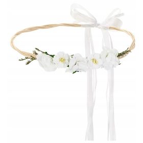  Áldozási koszorú fehér virágokkal, szabályozás.