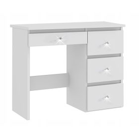   KOZMETIKAI FEDEZŐASZTAL, FEHÉR GYÉMÁNT ASZTALFIÓK, TÁGAS SMINKRE