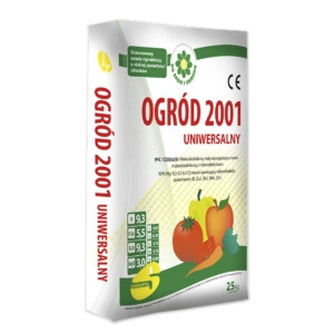  TAVASZI KERT Műtrágya 2001 Univerzális zöldség 25kg