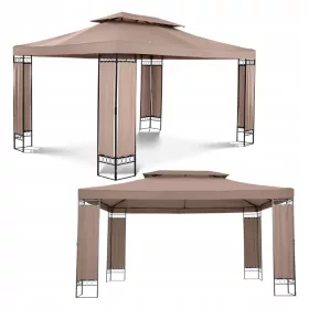   Kerti pavilon, sátrak - Kerti pavilon Bladachim Altanka 3x4x2,6 m bézs